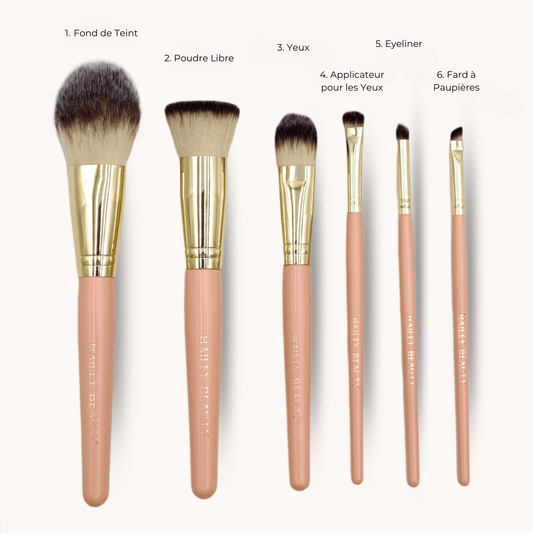 Kit Pinceaux - Essentials - Hailey Beauty